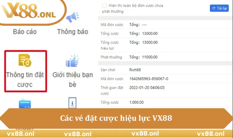 Cược hiệu lực là gì VX88 và trường hợp không hợp lệ